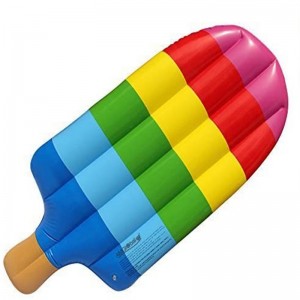 Inflatable Ice-Cream float , Swimming Pool Float Ball Bed, PVC Inflatable Toy Ice-Cream Shape