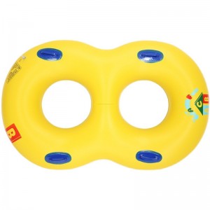 inflatable life buoy double swimming ring, for male and female couples parent-child water toys rafting