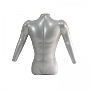 1008# men\\\'s shirt display stand , Male model Inflatable mannequin