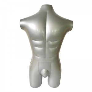 Display male inflatable mannequin dummy body